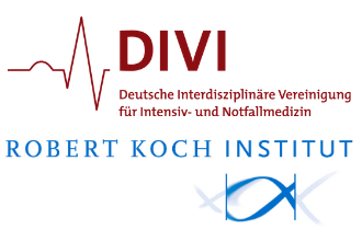 Logos der DIVI und des RKI